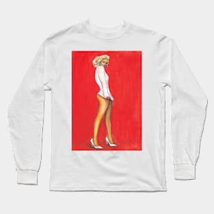 Blonde Goddess Long Sleeve T-Shirt